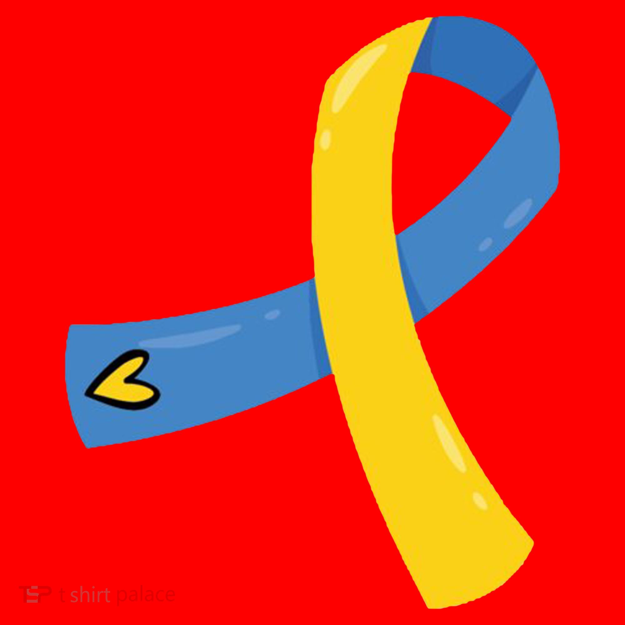 Down Syndrome Awareness Ribbon Santa Hat