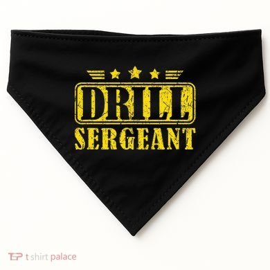 Drill Sergeant A Drill Team Or Warrant Officer USA-Made Doggie Bandana