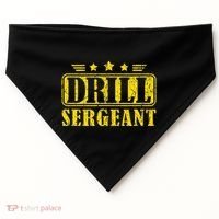 Drill Sergeant A Drill Team Or Warrant Officer USA-Made Doggie Bandana thumb 0
