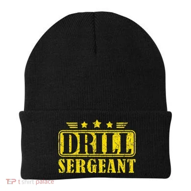 Drill Sergeant A Drill Team Or Warrant Officer Beanie