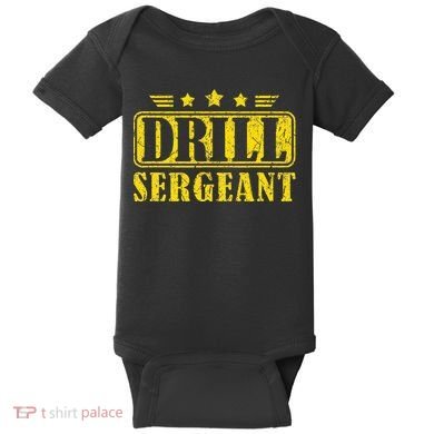 Drill Sergeant A Drill Team Or Warrant Officer Baby Bodysuit