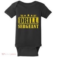 Drill Sergeant A Drill Team Or Warrant Officer Baby Bodysuit thumb 0