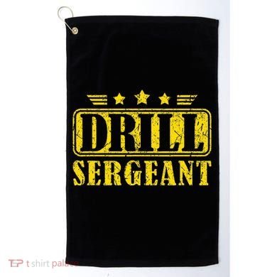 Drill Sergeant A Drill Team Or Warrant Officer Golf Towel