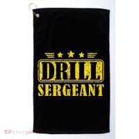 Drill Sergeant A Drill Team Or Warrant Officer Golf Towel thumb 0