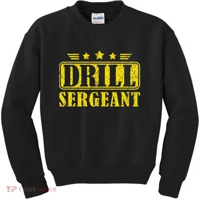 Drill Sergeant A Drill Team Or Warrant Officer Kids Sweatshirt