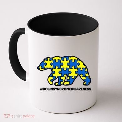 Down Syndrome Awareness Bear Coffee Mug