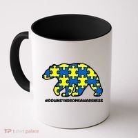 Down Syndrome Awareness Bear Coffee Mug thumb 0