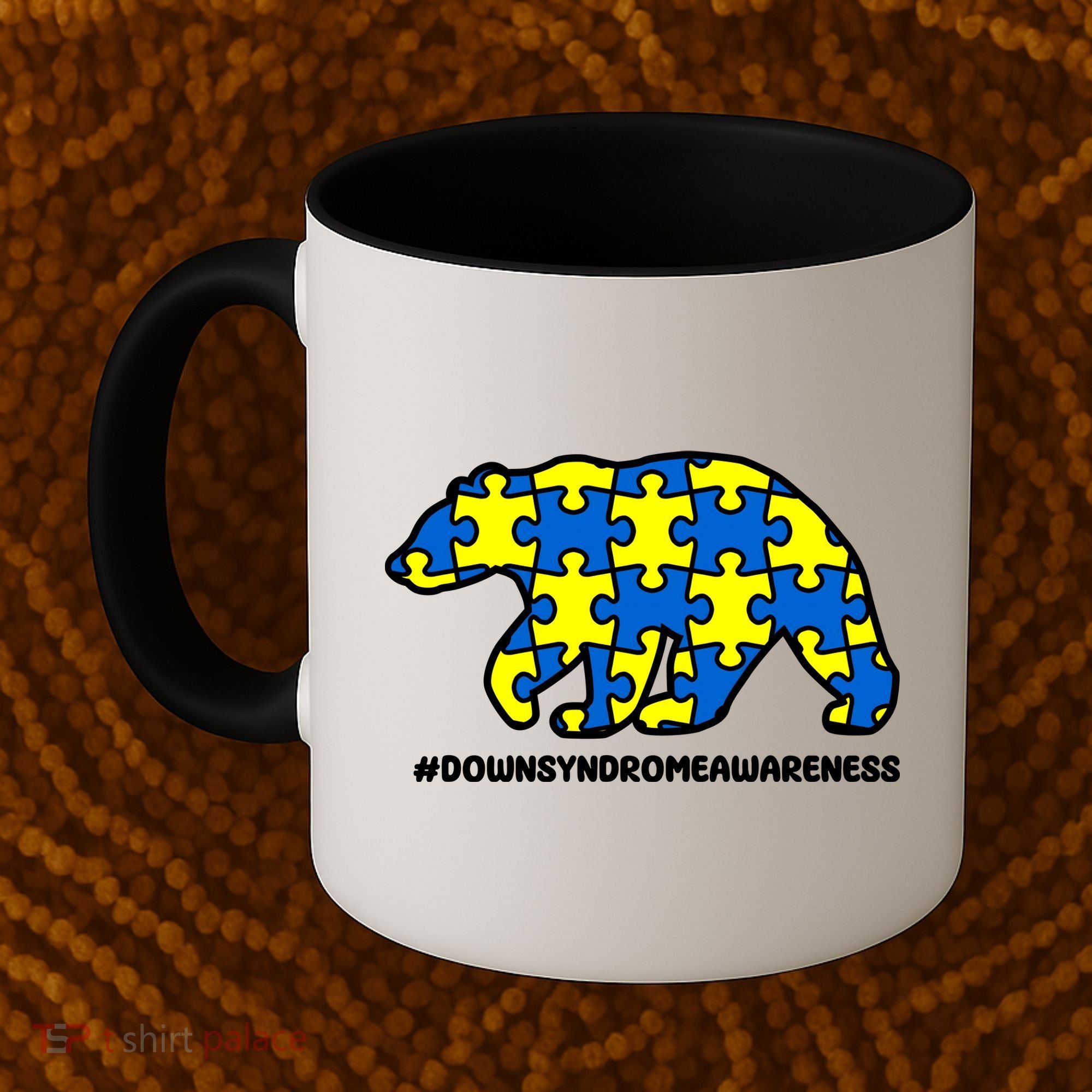 Down Syndrome Awareness Bear Coffee Mug