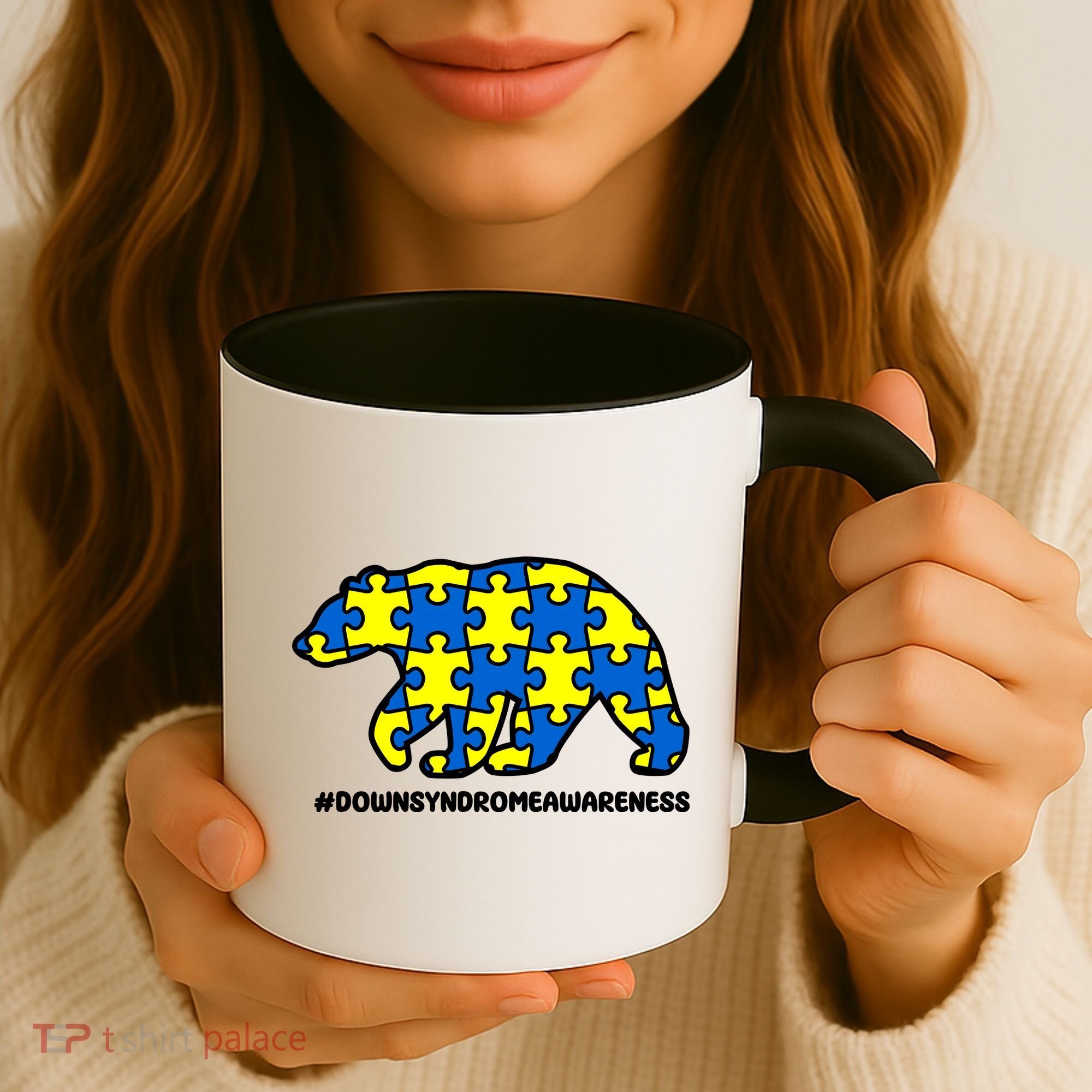 Down Syndrome Awareness Bear Coffee Mug