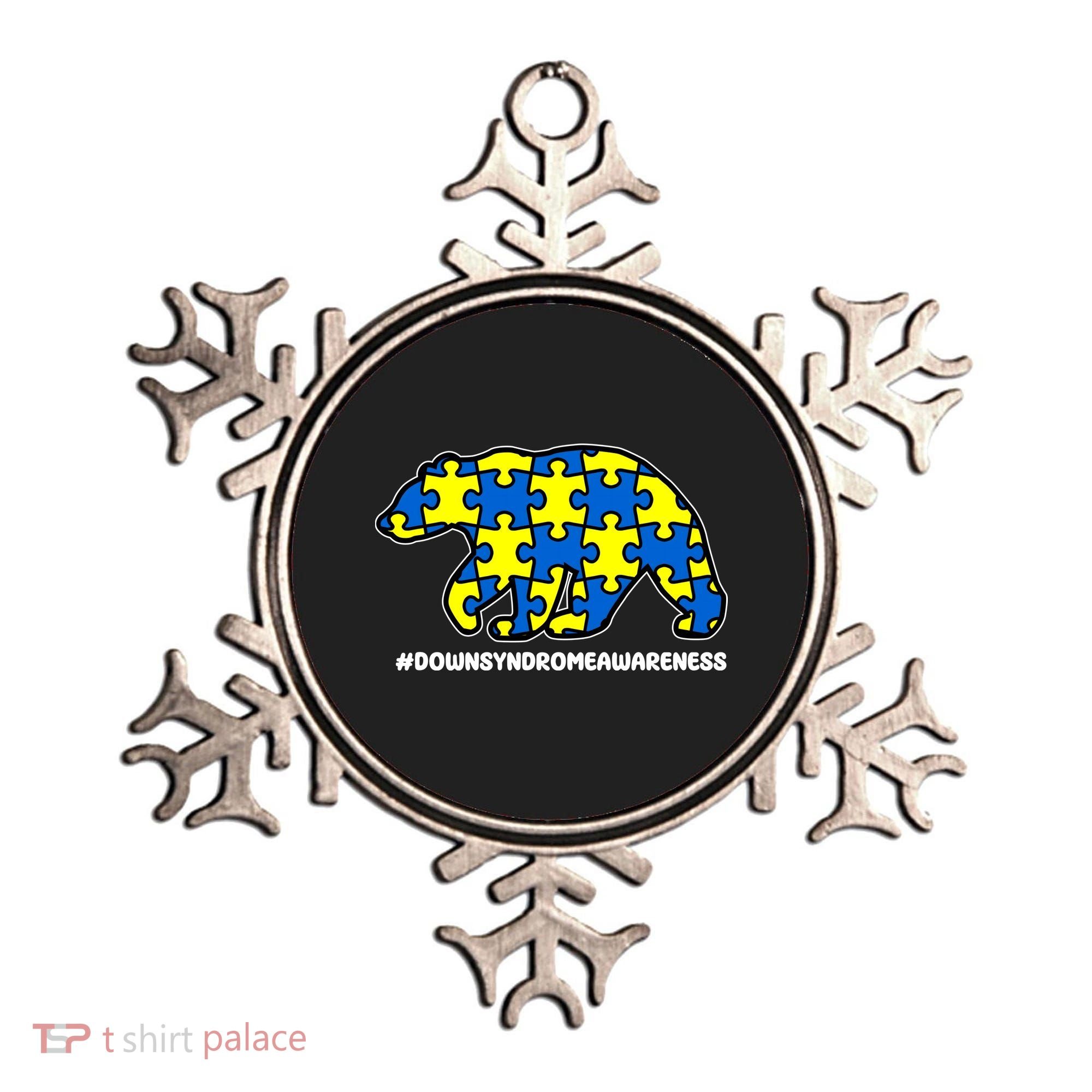 Down Syndrome Awareness Bear Ornament
