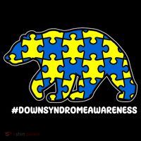 Down Syndrome Awareness Bear Ornament thumb 1