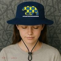 Down Syndrome Awareness Bear Bucket Hat thumb 3
