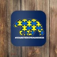 Down Syndrome Awareness Bear Coaster thumb 0