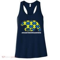 Down Syndrome Awareness Bear Women's Tank Top thumb 0
