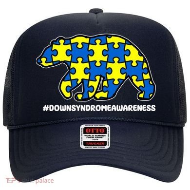 Down Syndrome Awareness Bear Hat