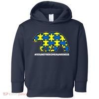 Down Syndrome Awareness Bear Toddler Hoodie thumb 0