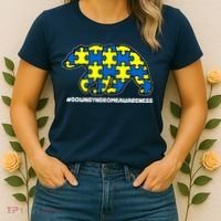 Down Syndrome Awareness Bear Women's T-Shirt thumb 2