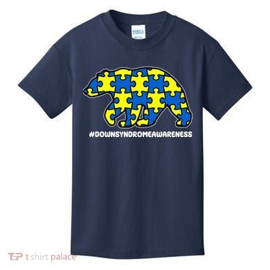 Down Syndrome Awareness Bear Kids T-Shirt