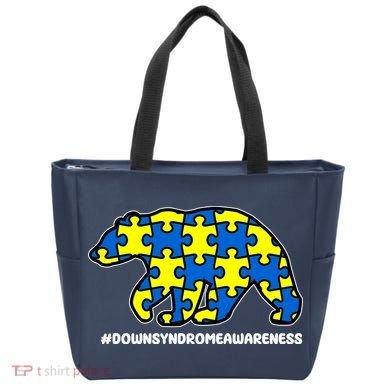 Down Syndrome Awareness Bear Tote Bag
