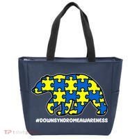 Down Syndrome Awareness Bear Tote Bag thumb 0