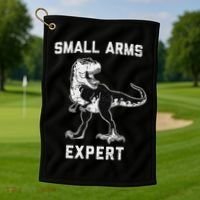 Dinosaur Small Arms Expert Golf Towel thumb 1