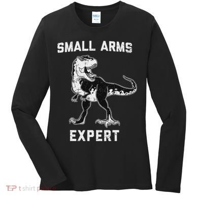 Dinosaur Small Arms Expert Women's Long Sleeve Shirt