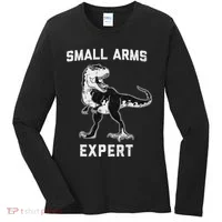 Dinosaur Small Arms Expert Women's Long Sleeve Shirt thumb 0