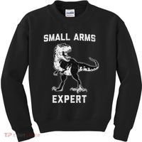 Dinosaur Small Arms Expert Kids Sweatshirt thumb 0