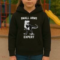Dinosaur Small Arms Expert Kids Hoodie thumb 3