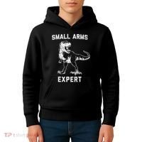 Dinosaur Small Arms Expert Kids Hoodie thumb 4