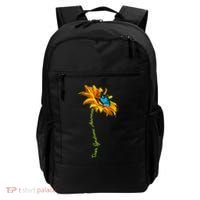 Down Syndrome Awareness Butterfly Sunflower Backpack thumb 0