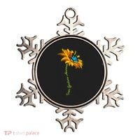 Down Syndrome Awareness Butterfly Sunflower Ornament thumb 0