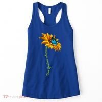 Down Syndrome Awareness Butterfly Sunflower Women's Tank Top thumb 0