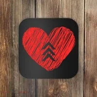 Down Syndrome Awareness Heart Coaster thumb 0
