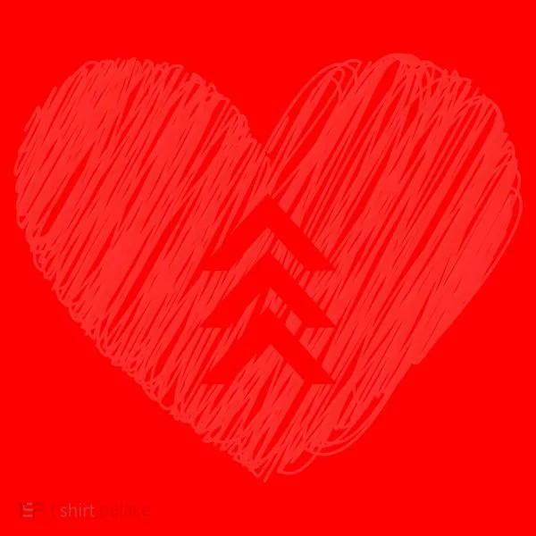 Down Syndrome Awareness Heart Santa Hat