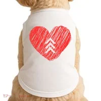 Down Syndrome Awareness Heart Doggie Tank thumb 0