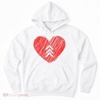 Down Syndrome Awareness Heart Hoodie thumb 0