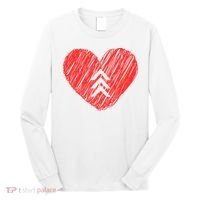Down Syndrome Awareness Heart Long Sleeve Shirt thumb 0