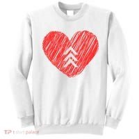 Down Syndrome Awareness Heart Sweatshirt thumb 0