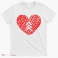 Down Syndrome Awareness Heart T-Shirt thumb 0