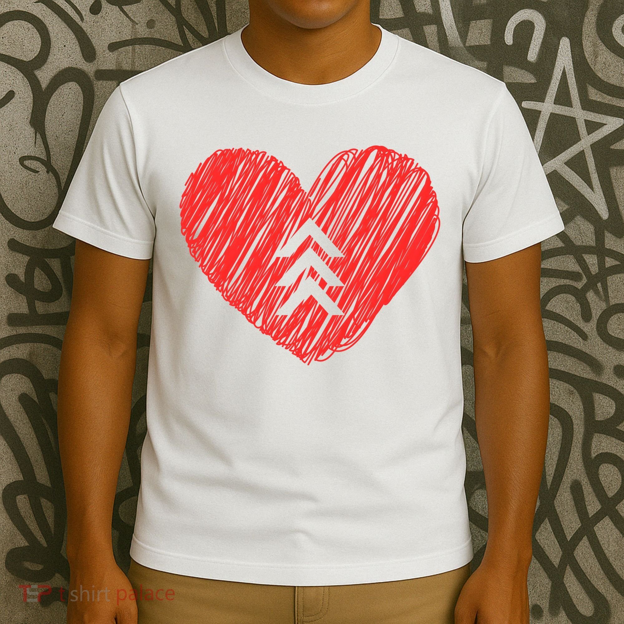 Down Syndrome Awareness Heart T-Shirt
