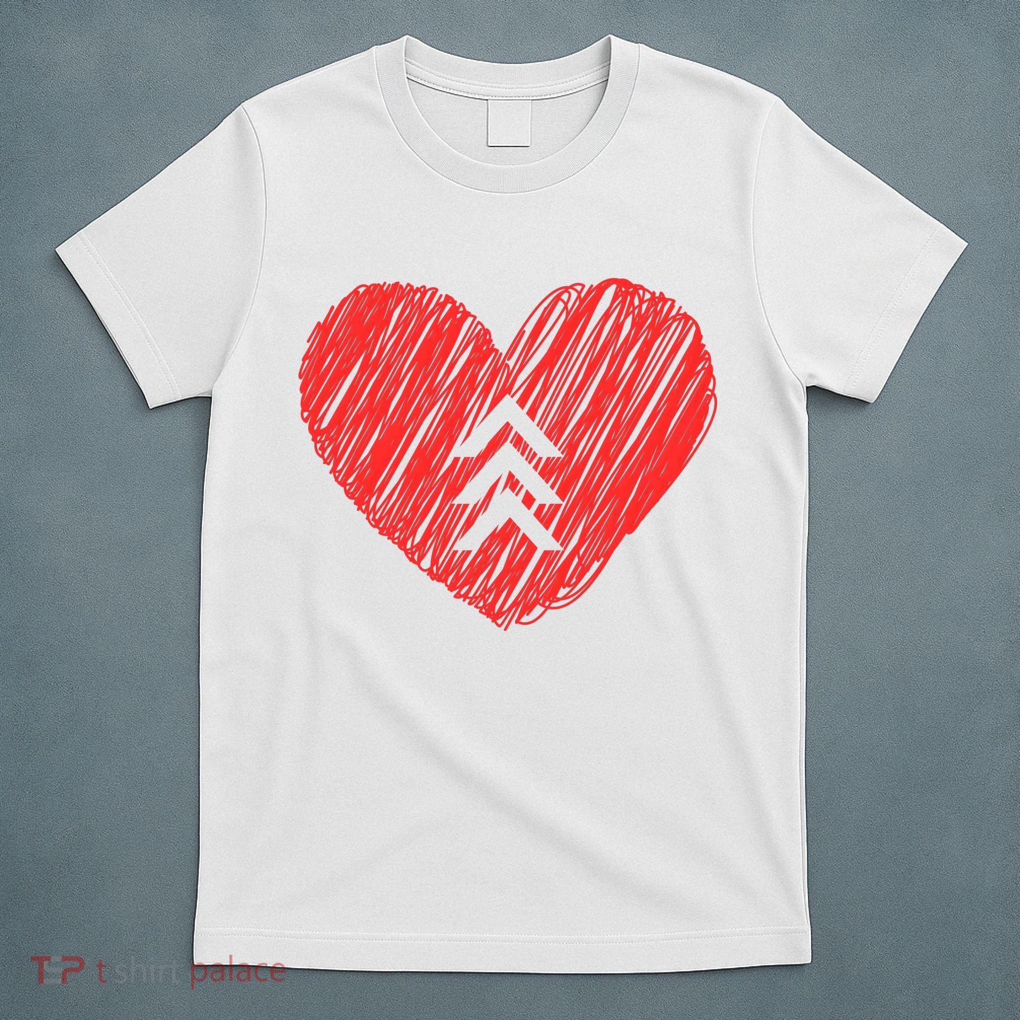 Down Syndrome Awareness Heart T-Shirt