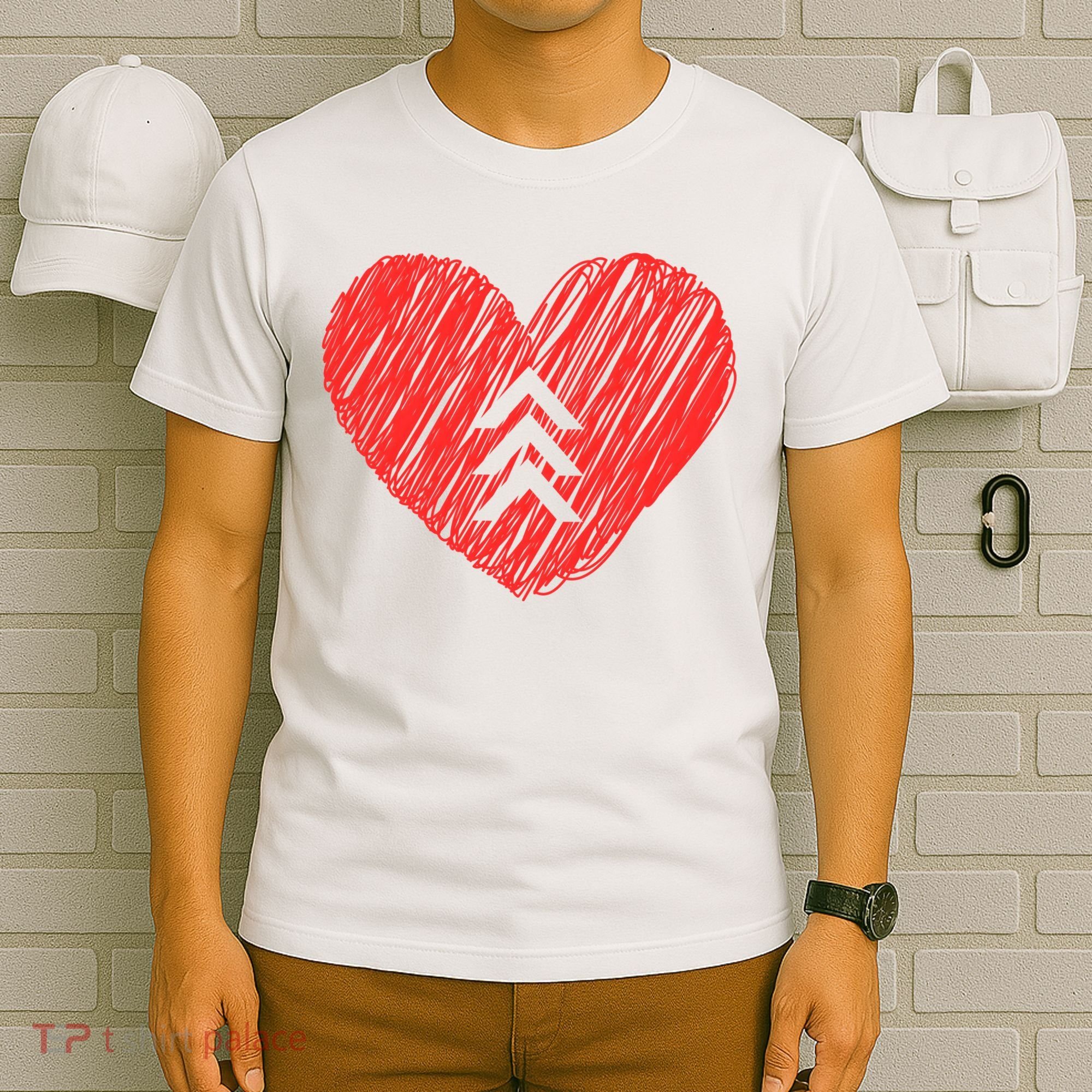 Down Syndrome Awareness Heart T-Shirt