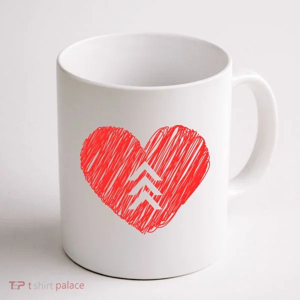 Down Syndrome Awareness Heart Coffee Mug