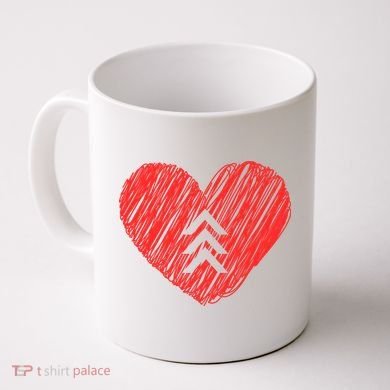 Down Syndrome Awareness Heart Coffee Mug