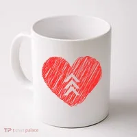 Down Syndrome Awareness Heart Coffee Mug thumb 0