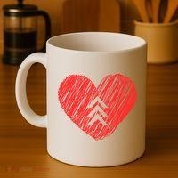 Down Syndrome Awareness Heart Coffee Mug thumb 4
