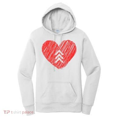 Down Syndrome Awareness Heart Women's Hoodie