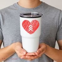 Down Syndrome Awareness Heart Tumbler thumb 2