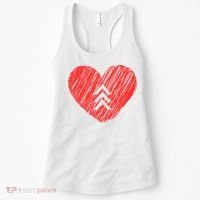 Down Syndrome Awareness Heart Women's Tank Top thumb 0